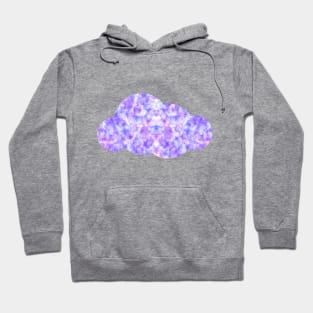 Blue/Purple Fluffy Cloud Hoodie